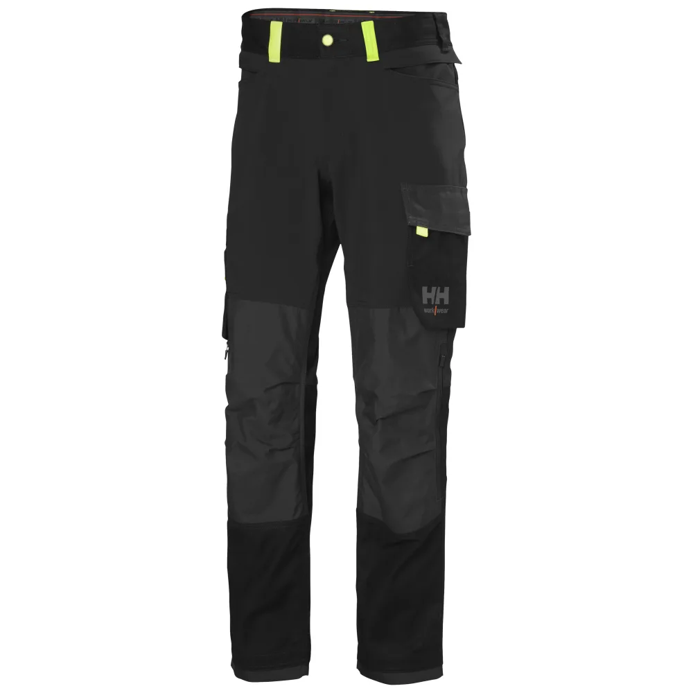 Helly Hansen Workwear Oxford 77395-999 Arbetsbyxa svart/mörkgrå D116