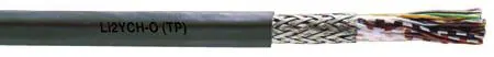 Rutab 4855370 Elektronikkabel halogenfri, grå 6 ledare, Ø9 mm - Bild 2