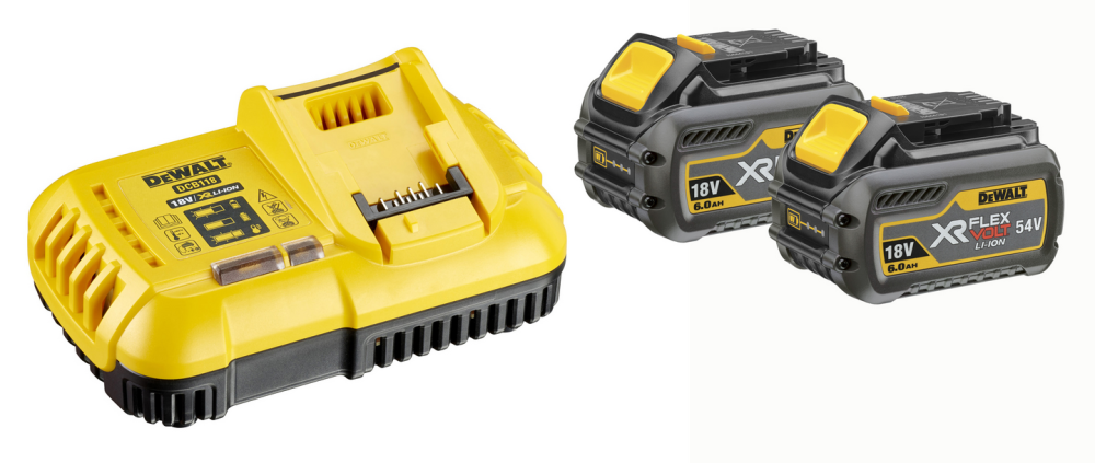 BATTERISTARTKIT DCB118T2 FV 2X6AH
