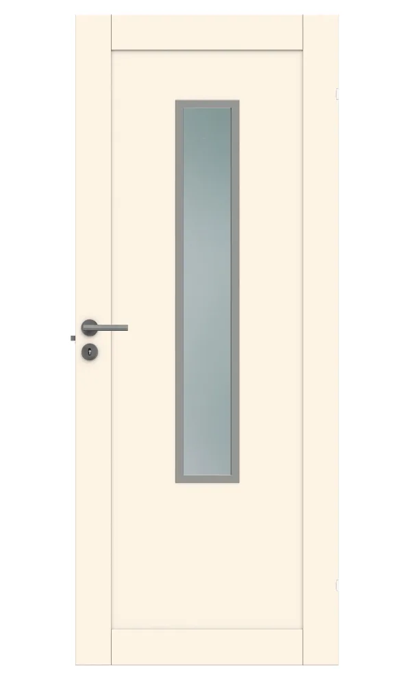 Swedoor Unique GWA 01L 1120 Innerdörr svart ek 825x2040 mm