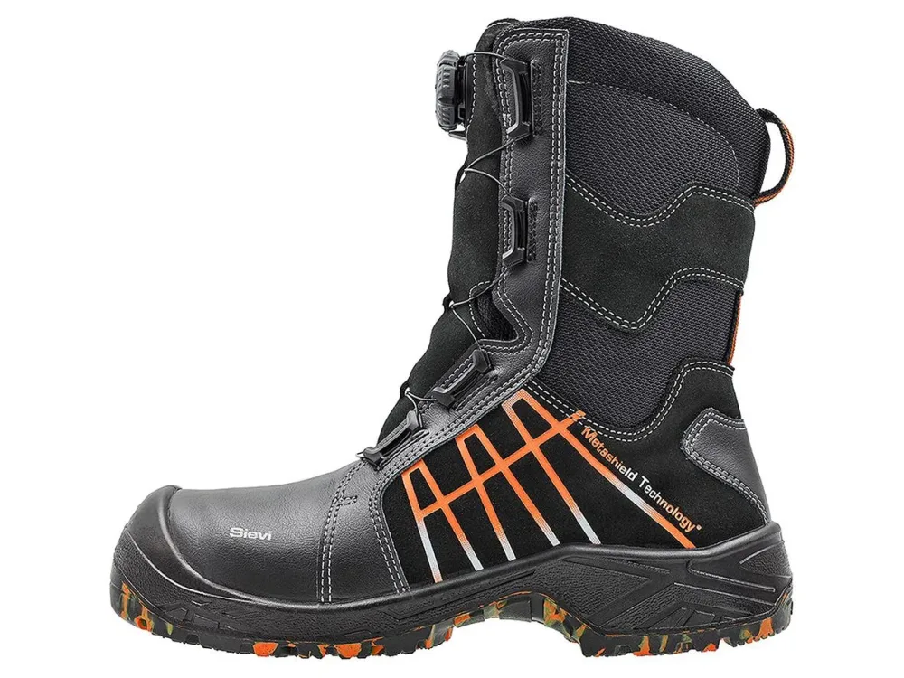 Sievi MGuard RollerW XL+ S3 HRO Skyddskänga svart, S3, BOA 43