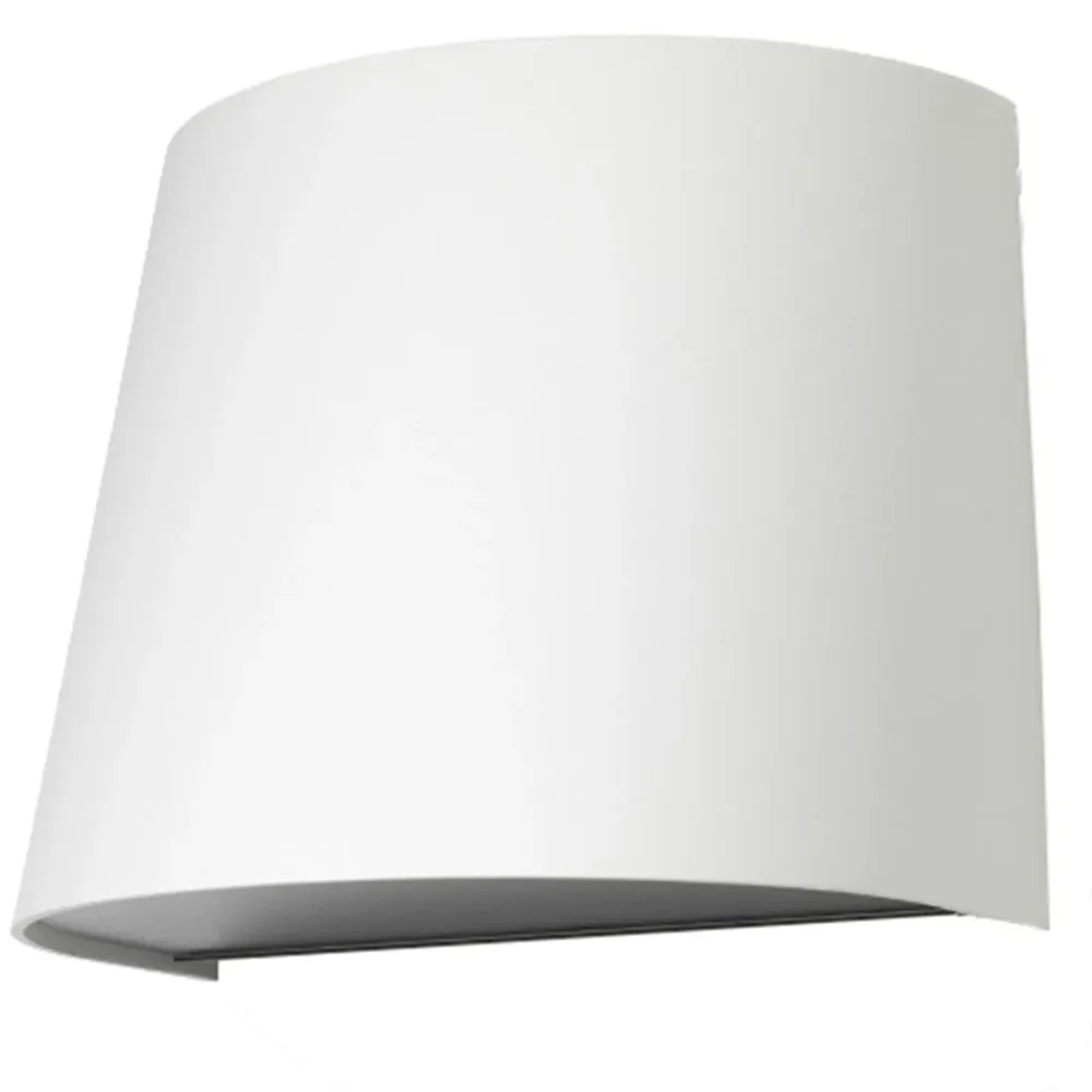 Westal Maxi Väggarmatur 3000 K, 200 x 230 mm Silver/aluminium, 18 W, 1225 lm