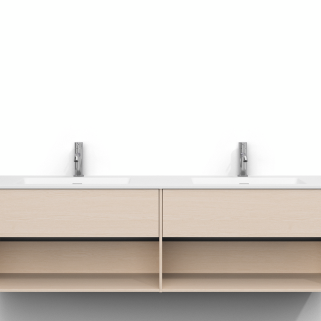 EPOS SVEDBERGS TVÄTTSTÄLLSSKÅP 160 V.ASK 1+1L PSH, 1+1L PUSH 159X45X45CM