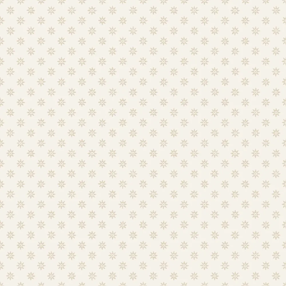 Tapet Nordic Folk Skogsstjärna 5807 Beige Blommig - Bild 2