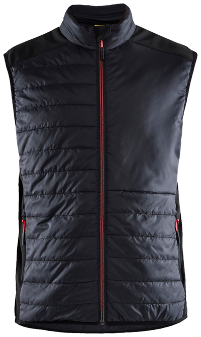 VÄST BLÅKLÄDER 3863 2030 VARMFODRAD, SVART/RÖD XL