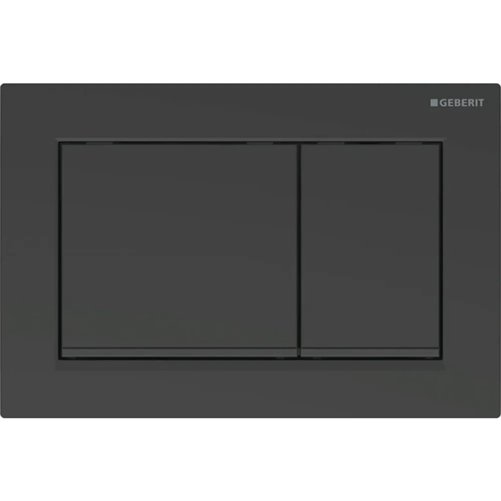 Geberit Omega20 115.080.16.1 Spolplatta mattsvart