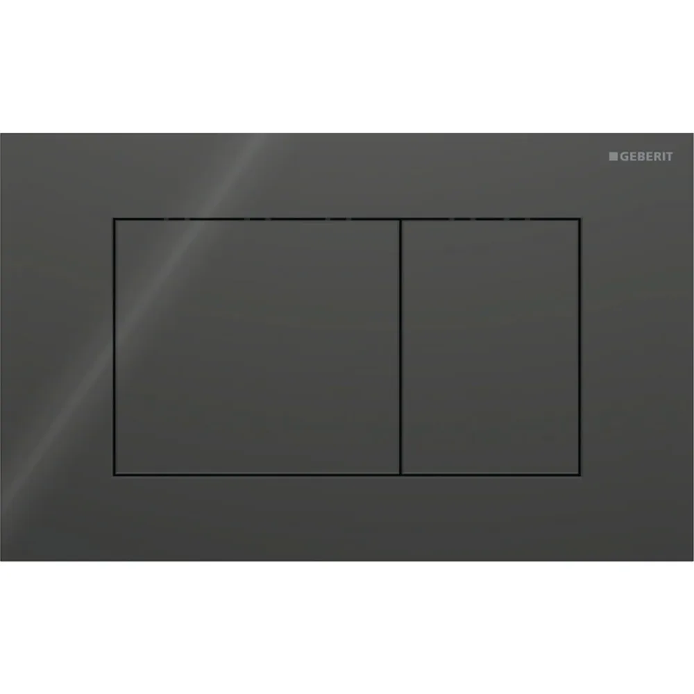 Geberit Sigma 40 115.629.JK.1 Spolplatta Lava/Glas - Bild 2