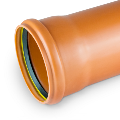 MARKAVLOPPSRÖR PP M MUFF 110 1M