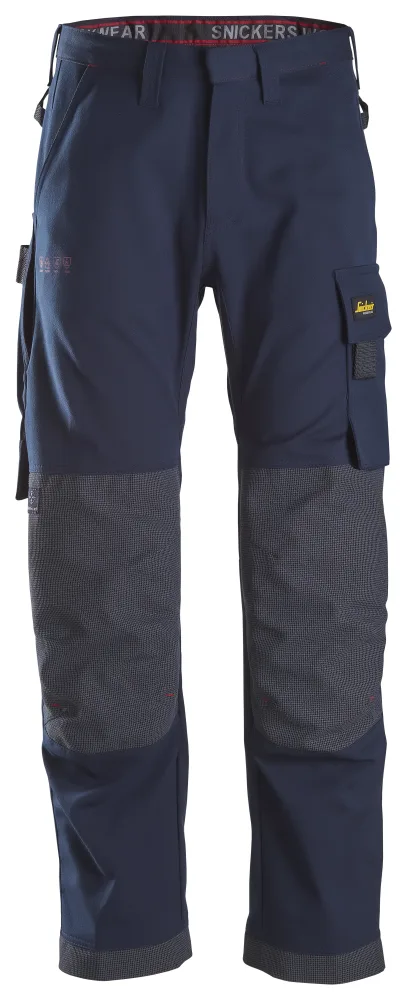 Snickers Workwear 6386 ProtecWork Arbetsbyxa marinblå D96
