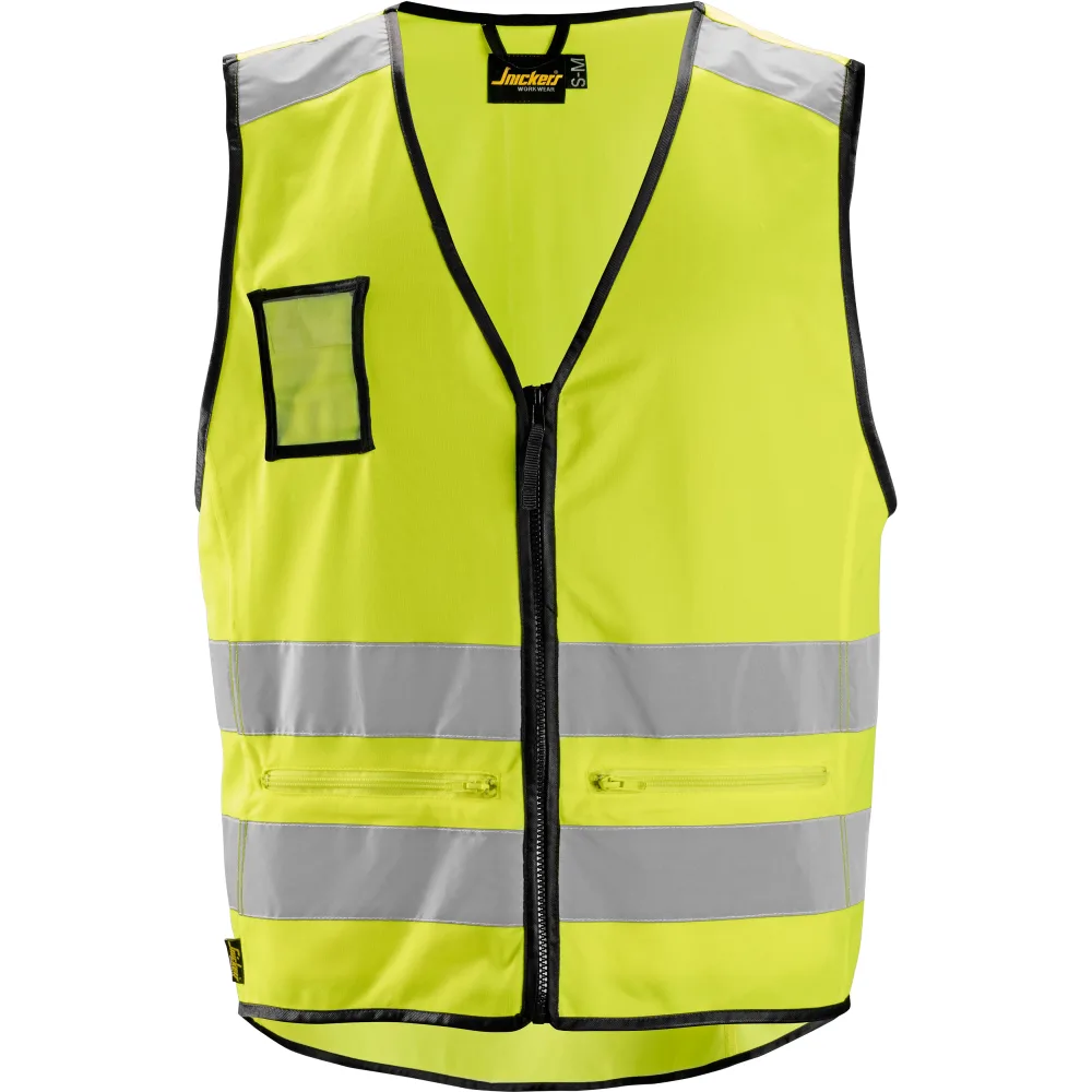 Snickers Workwear 4310 AllroundWork Väst varsel, gul XXL