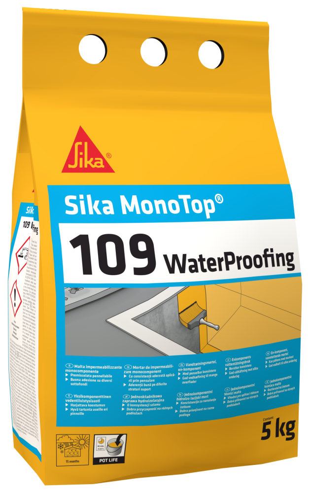 LAGNINGSBRUK SIKAMONOTOP 109 WATERPROOFIN 5KG
