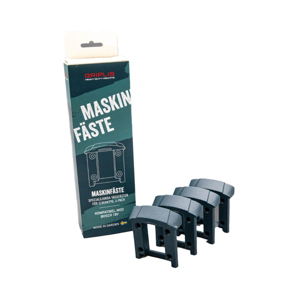 Kjøp Griplis Maskinfeste BOSCH 18V, 4-PACK, Blå