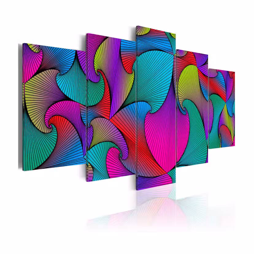 Tavla Arkiio Carousel Of Colours 200x100 cm