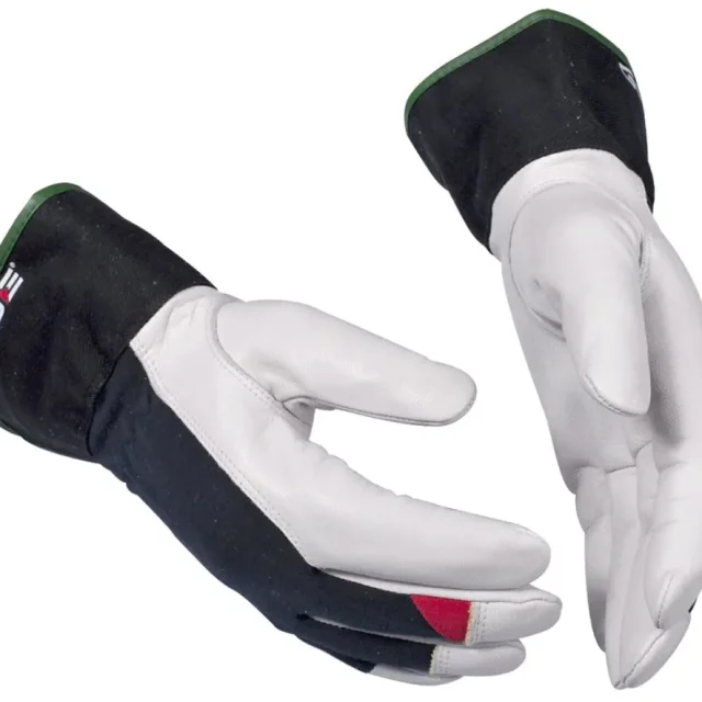 Guide Gloves 344 Handske läder, skärskydd, bomull 9