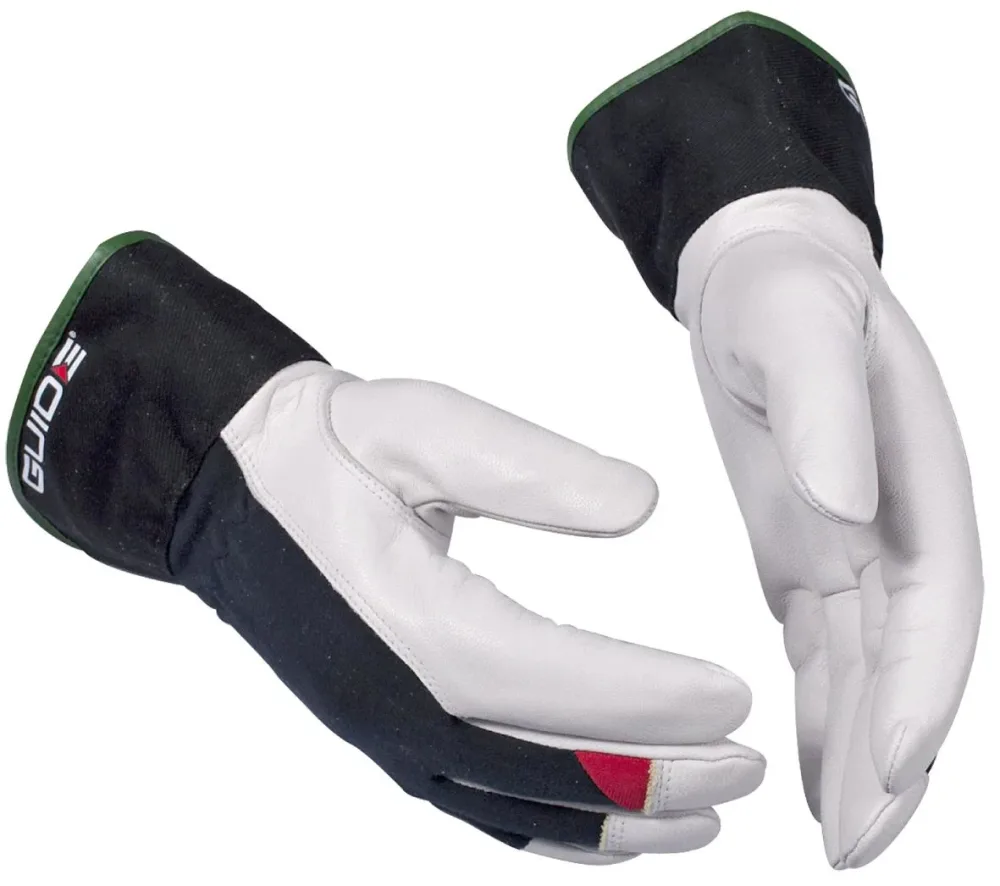 Guide Gloves 344 Handske läder, skärskydd, bomull 9