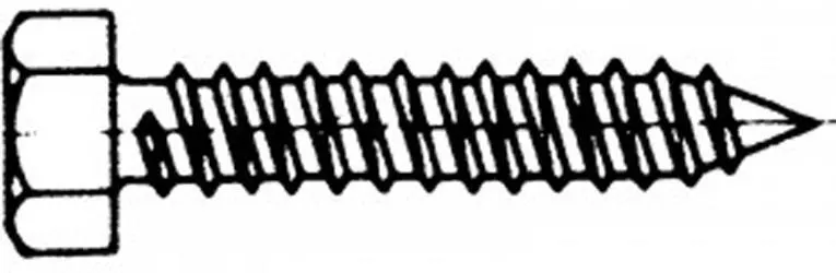 REYHER 079760130063045 Plåtskruv 250-pack 6.3x45 mm