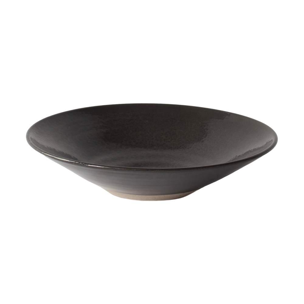 Fenix serveringsskål large Ø28,5 cm, Brun-svart