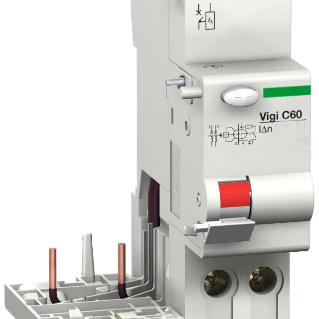 Schneider Electric Vigi C60 Jordfelsmodul 63A, 300mA, AC 4-polig