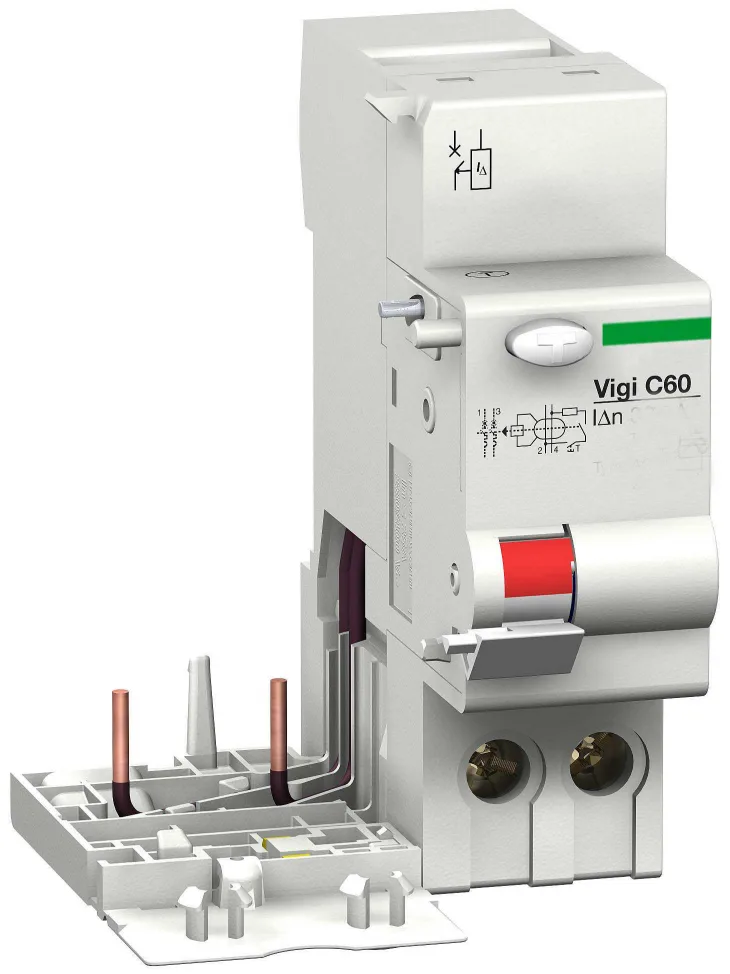 Schneider Electric Vigi C60 Jordfelsmodul 63A, 300mA, AC 4-polig