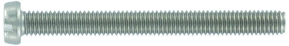 Schäfer & Peters 008441060 Spårskruv M10 MCS, A4, DIN 84 A M10 x 60 mm, 100-pack