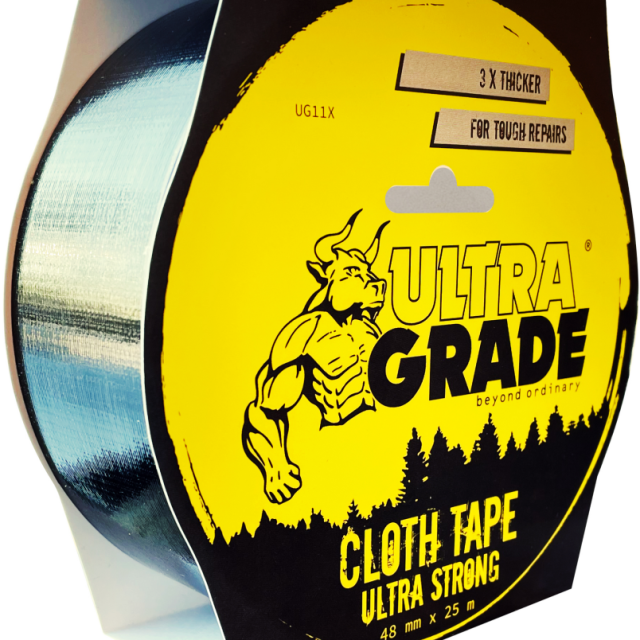 VÄVTEJP STOKVIS ULTRA GRADE SVART 48MMX25M