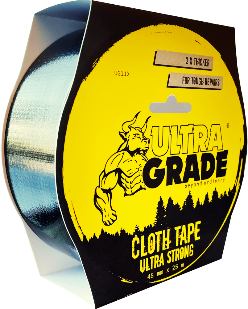 VÄVTEJP STOKVIS ULTRA GRADE SVART 48MMX25M