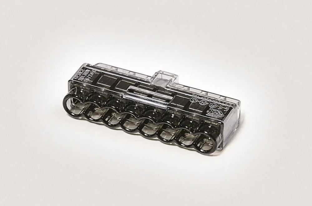 Hellermann Tyton 148-90041 Toppklämma 8-polig, 50-pack