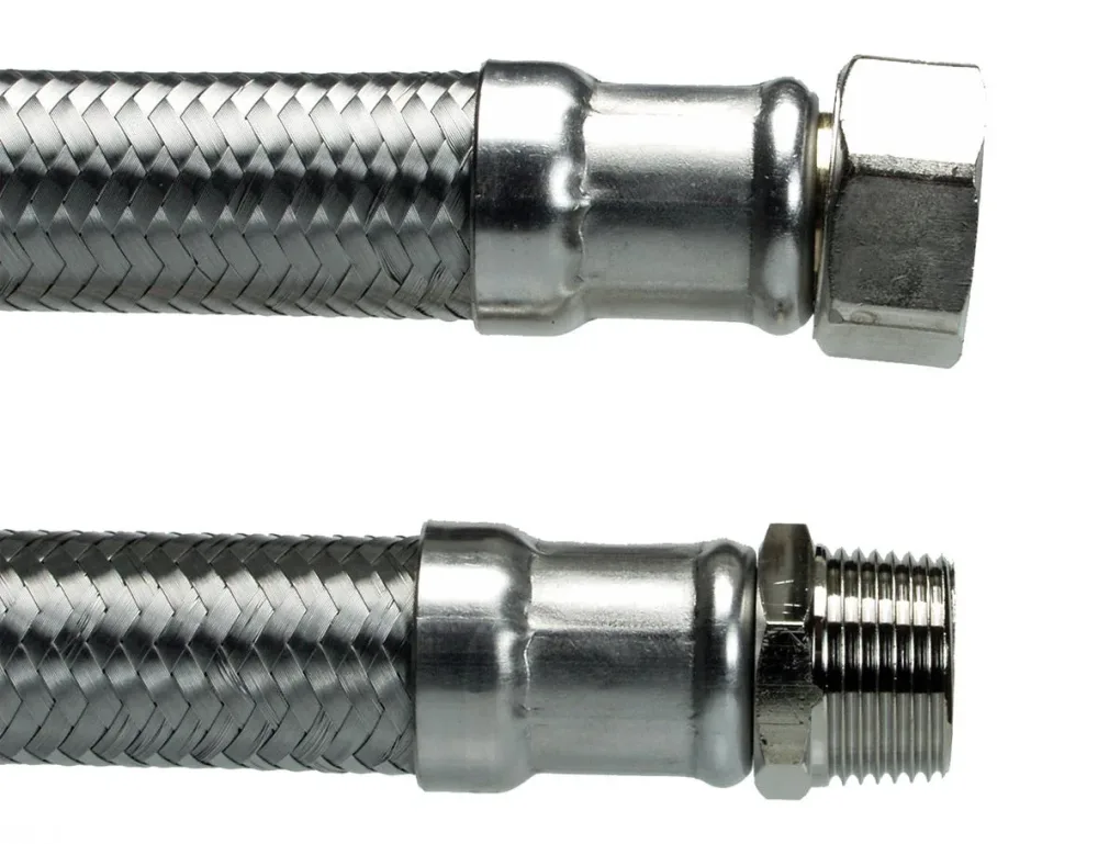 Neoperl 8192763 Anslutningsslang rak, inv./utv. gänga G20 1000 mm