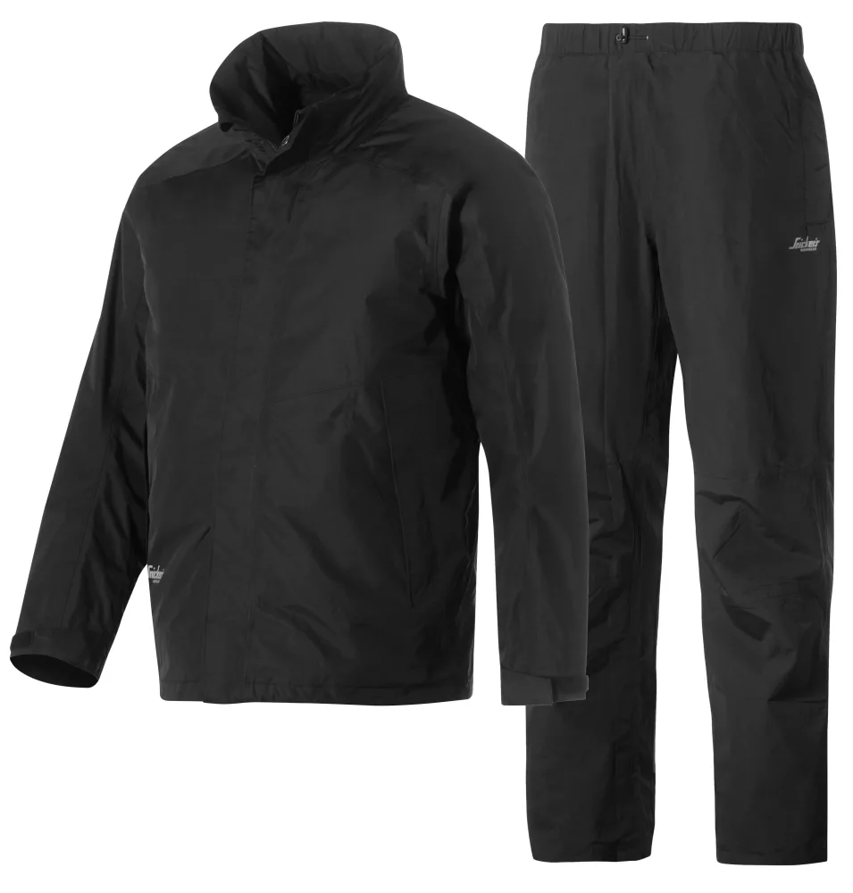 Snickers Workwear 8378 Regnställ svart Svart