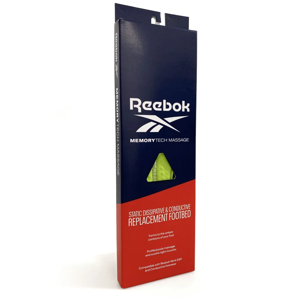 Reebok RBMT MemoryTech Massage Inläggssula grön 43