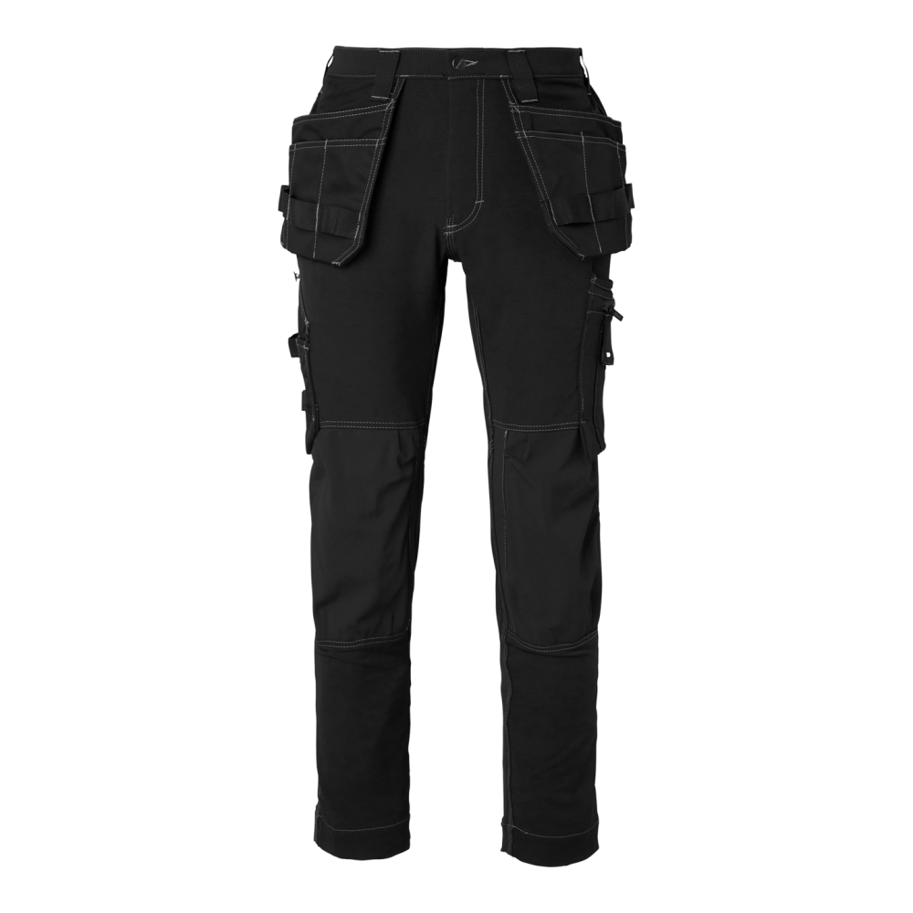 HANTVEKSBYXA TOP SWEDE 306 SVART D108, STRETCH
