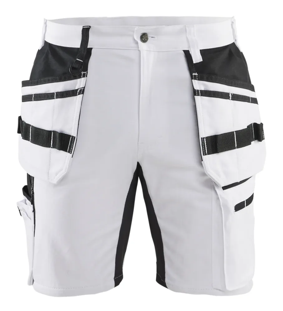 Blåkläder 191110001099D96 Målarshorts vit/svart D96 - Bild 2