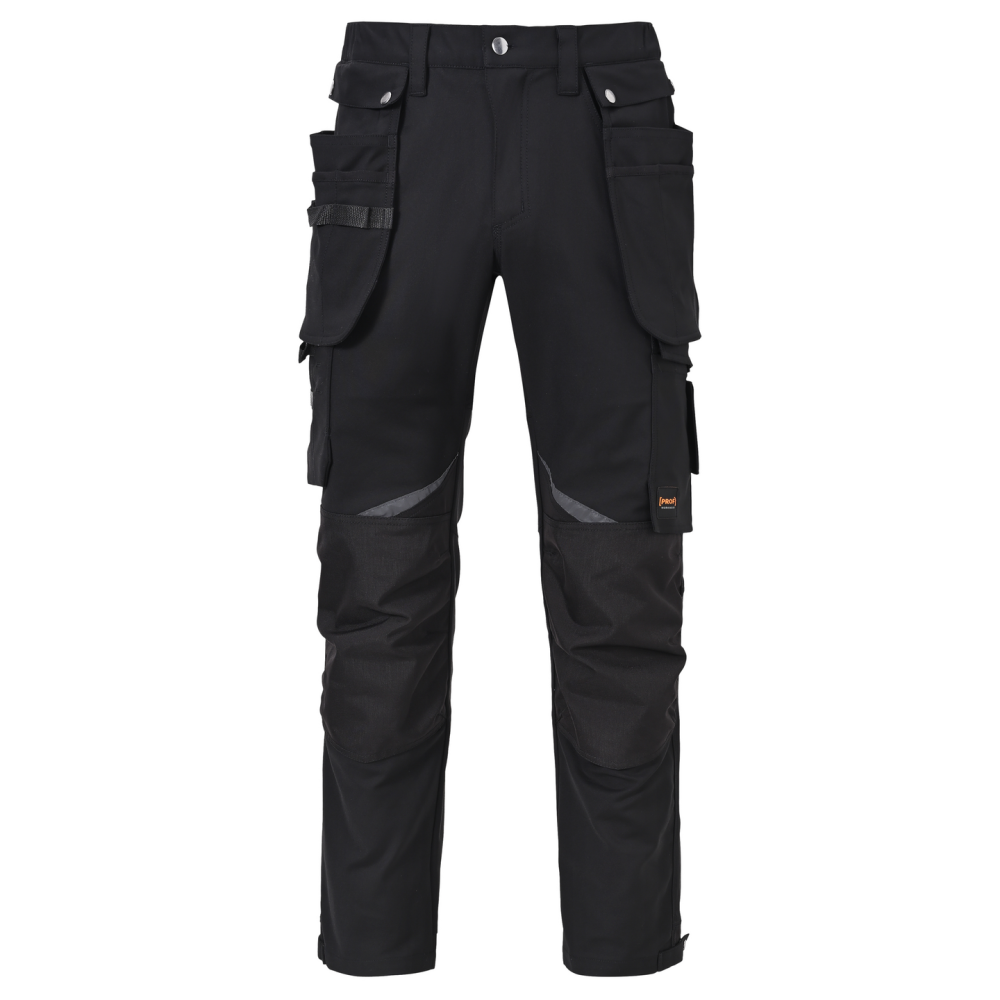 BYXOR PROF STRETCH SVART 44