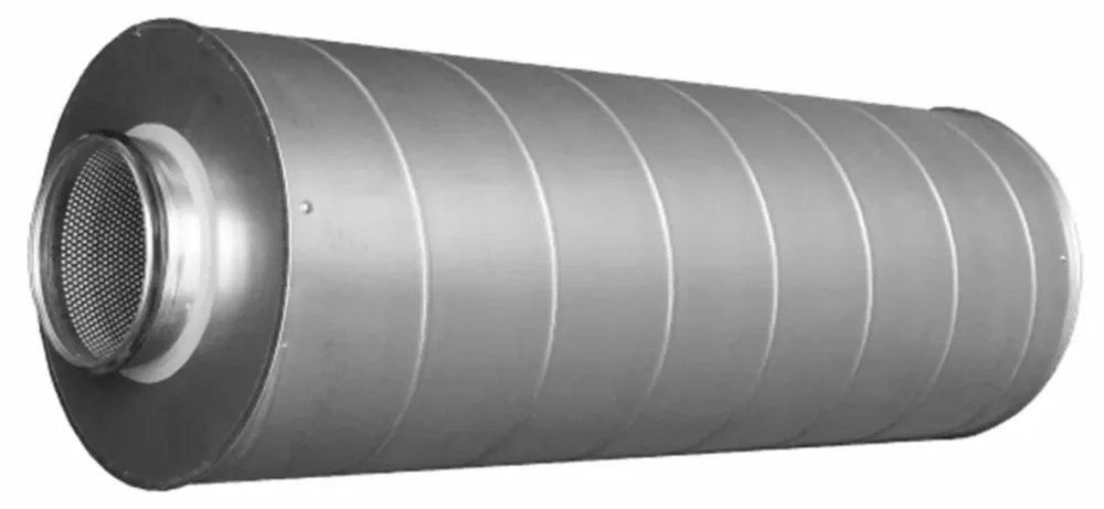 Grundström TOC-50-160-1200 Ljuddämpare rund anslutning Ø 150, 1200 mm - Bild 2