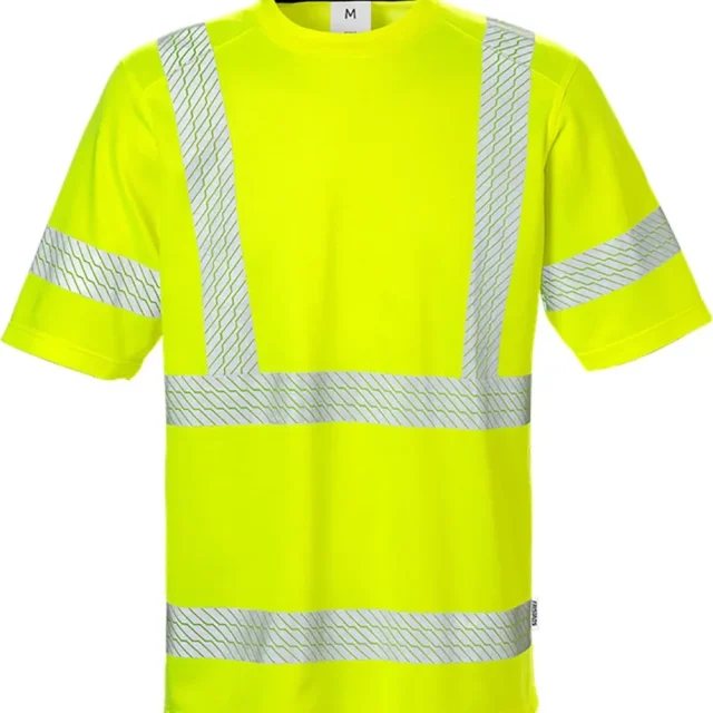 Fristads 7407 THV T-shirt varselgul 2XL