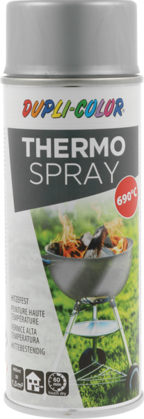 THERMO DUPLI-COLOR SPRAY SILVER 690°C 400, 400ML