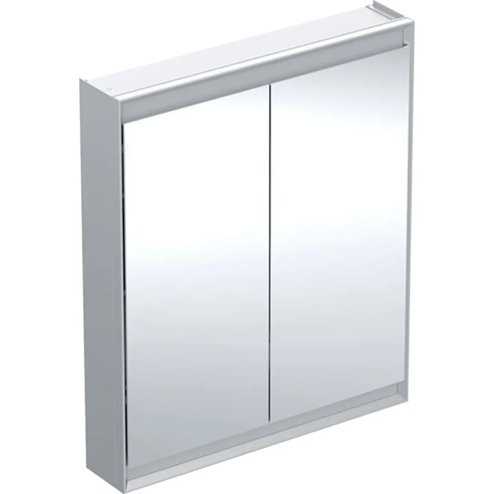Geberit ONE 505.812.00.1 Spegelskåp 75 cm, 2 dörrar Aluminium - Bild 2