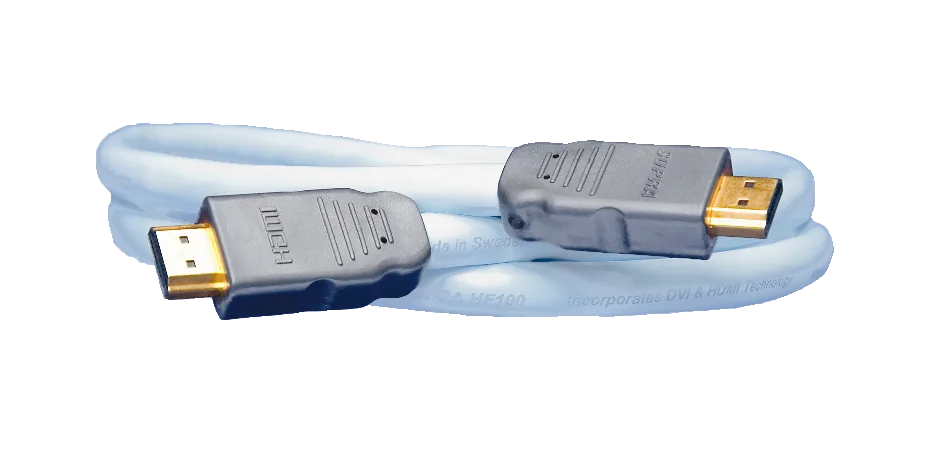 SUPRA 1001100757 Patchkabel 2 x HDMI, gjutna kontakter 0,5 m - Bild 2