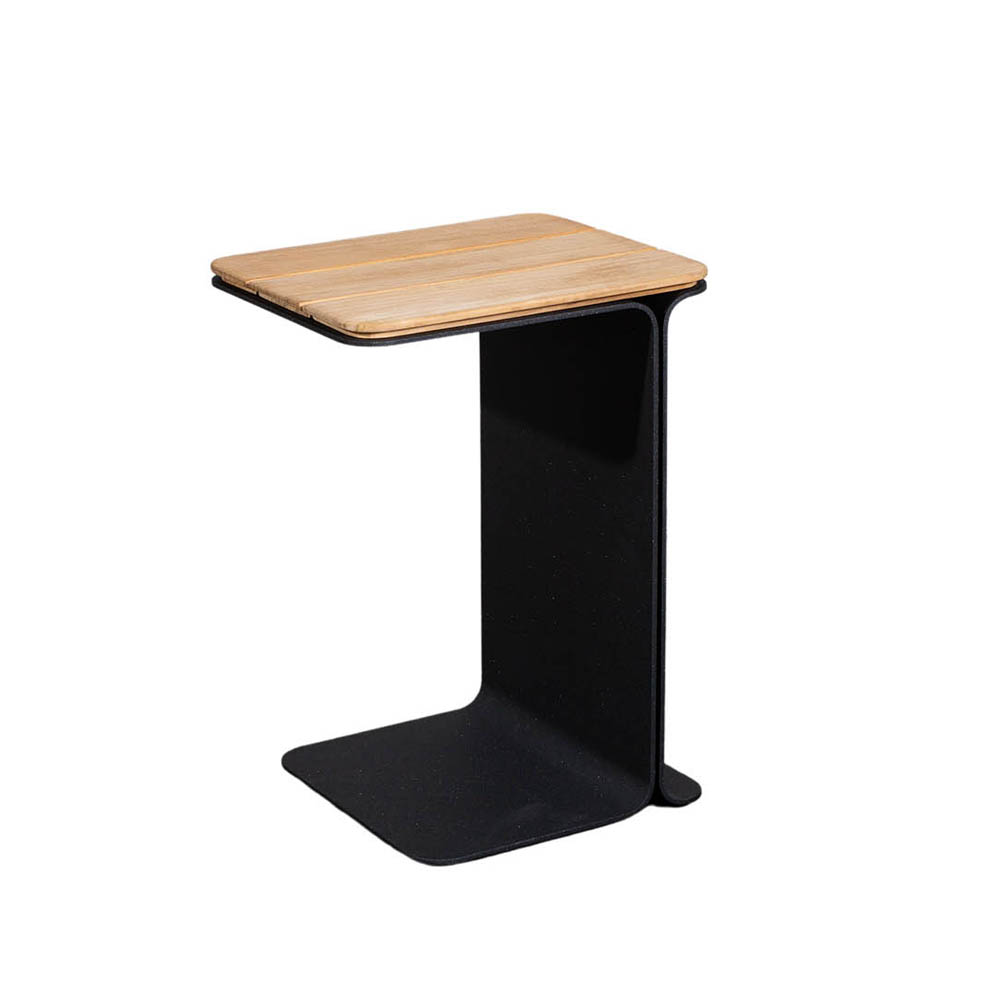 Mega sidobord, Teak-lava grey stativ