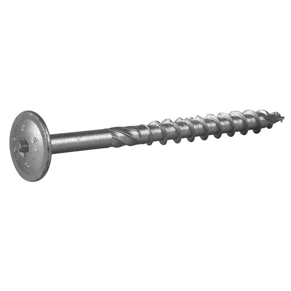 Konstruktionsskruv-W (WAF) Med Stort Huvud TX40 10x120mm Corrseal C4 25st Essve