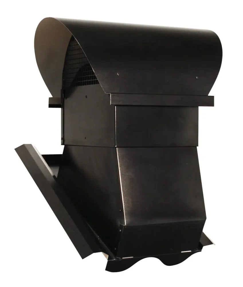 ABC Vent ABC-VHS Huv 125-160 mm, ställbar Svart