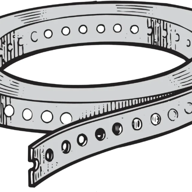 ESSVE 396660201 Bandjärn 25 x 1 mm, Ø4,4 mm Längd: 10 m