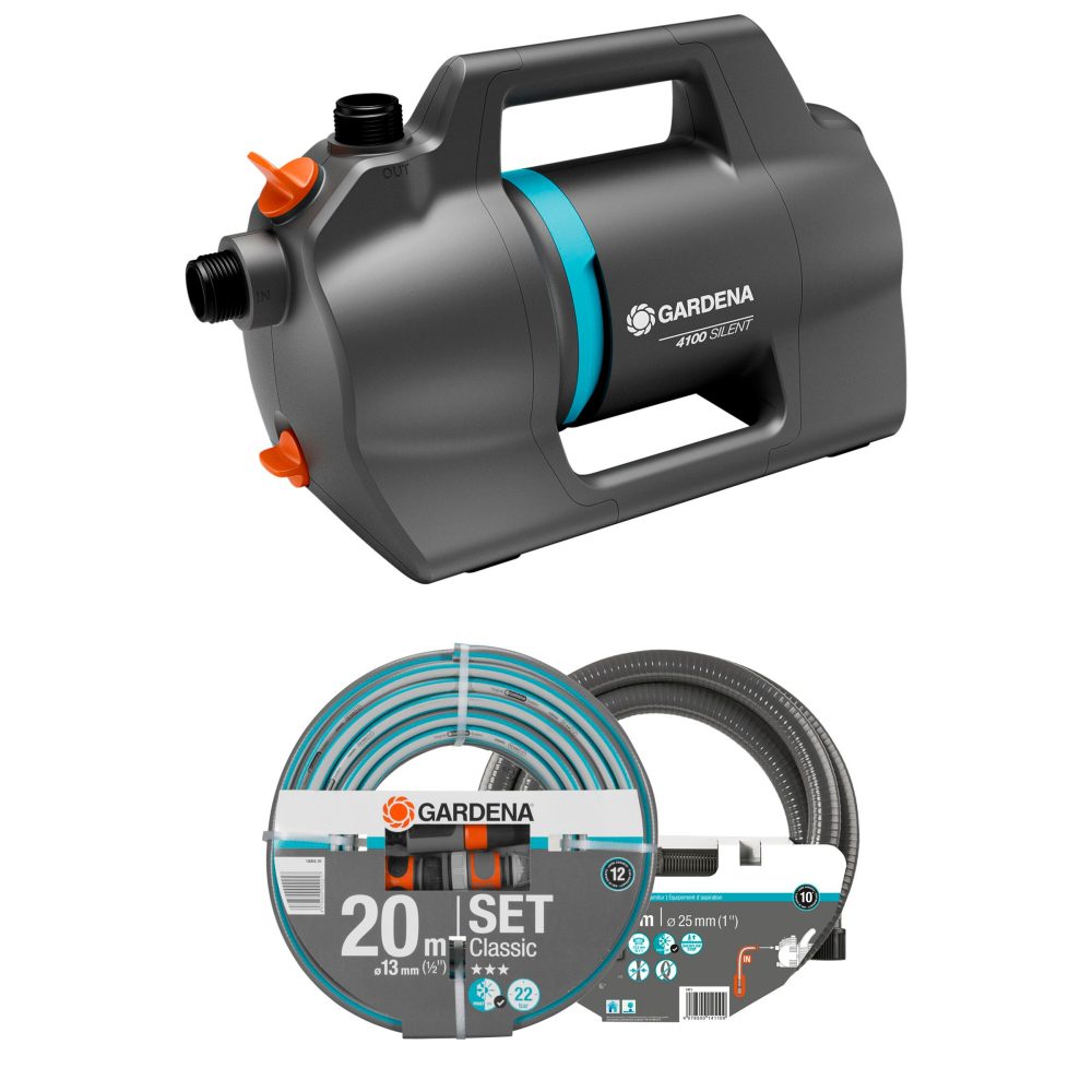 Kjøp Gardena Hagepumpe 4100 Silent Set