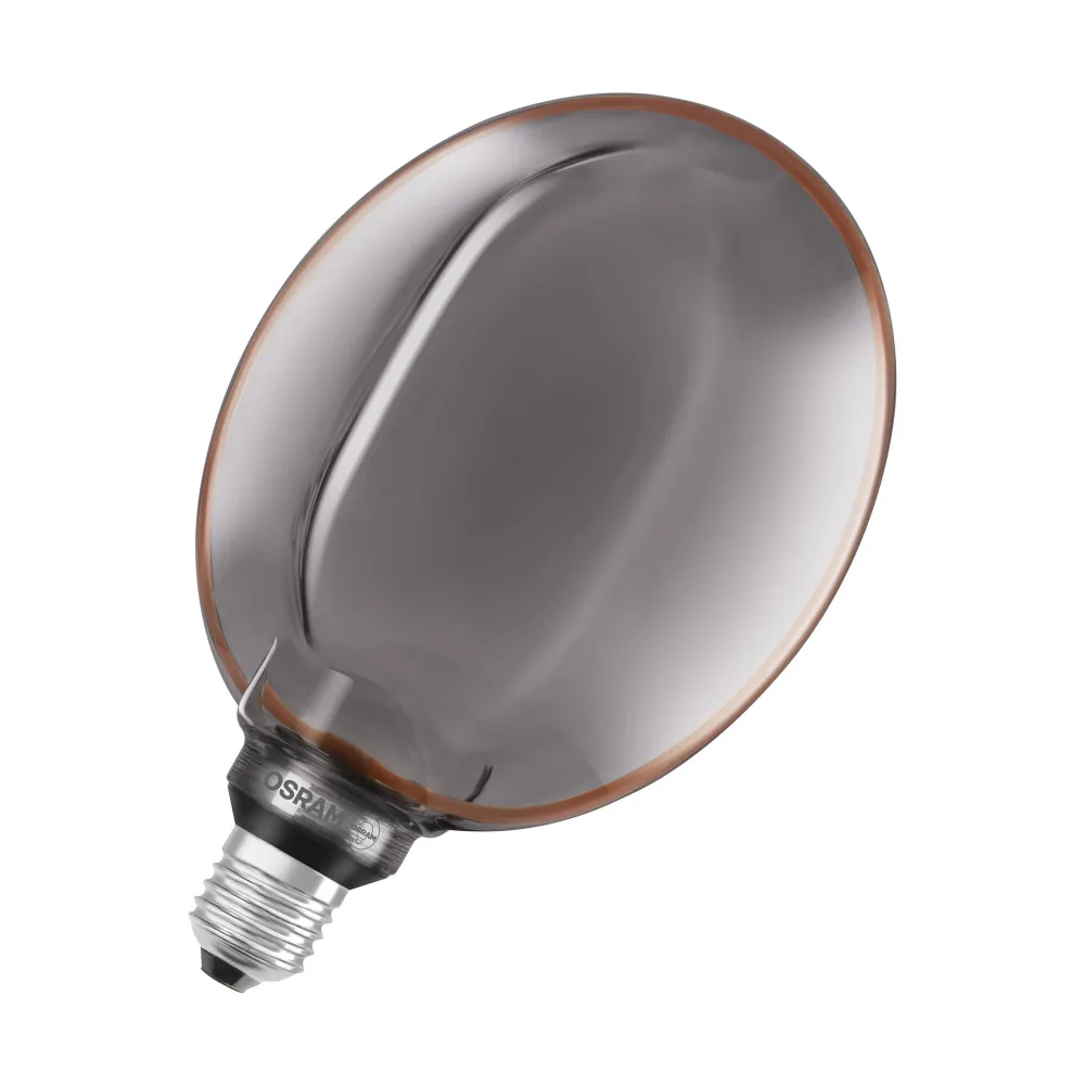 Osram GLOB O 80 DIM LED-lampa E27, 4 W Smoke, 110 lm