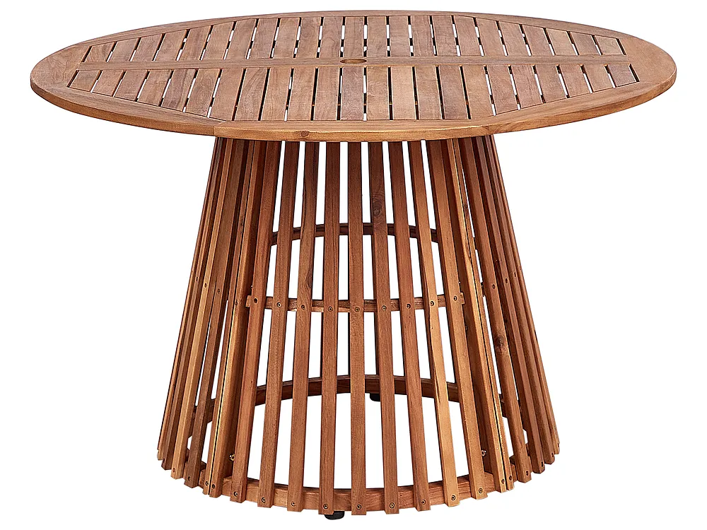 Trädgårdsmatbord AGELLO 120 cm 120 cm Akaciaträ Brun