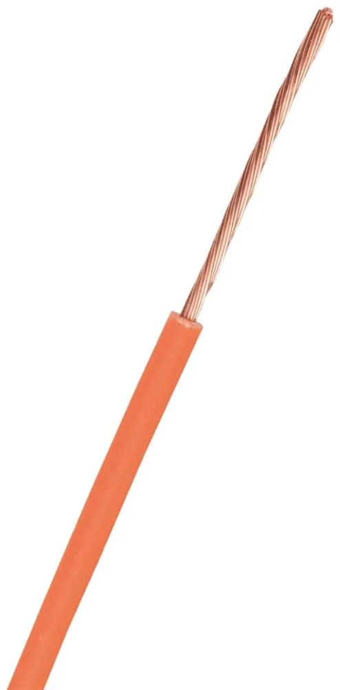 Nexans RK Kopplingskabel 2.5 mm², 100 m, svart, 90°C (H07V2-K) 2,5 mm²