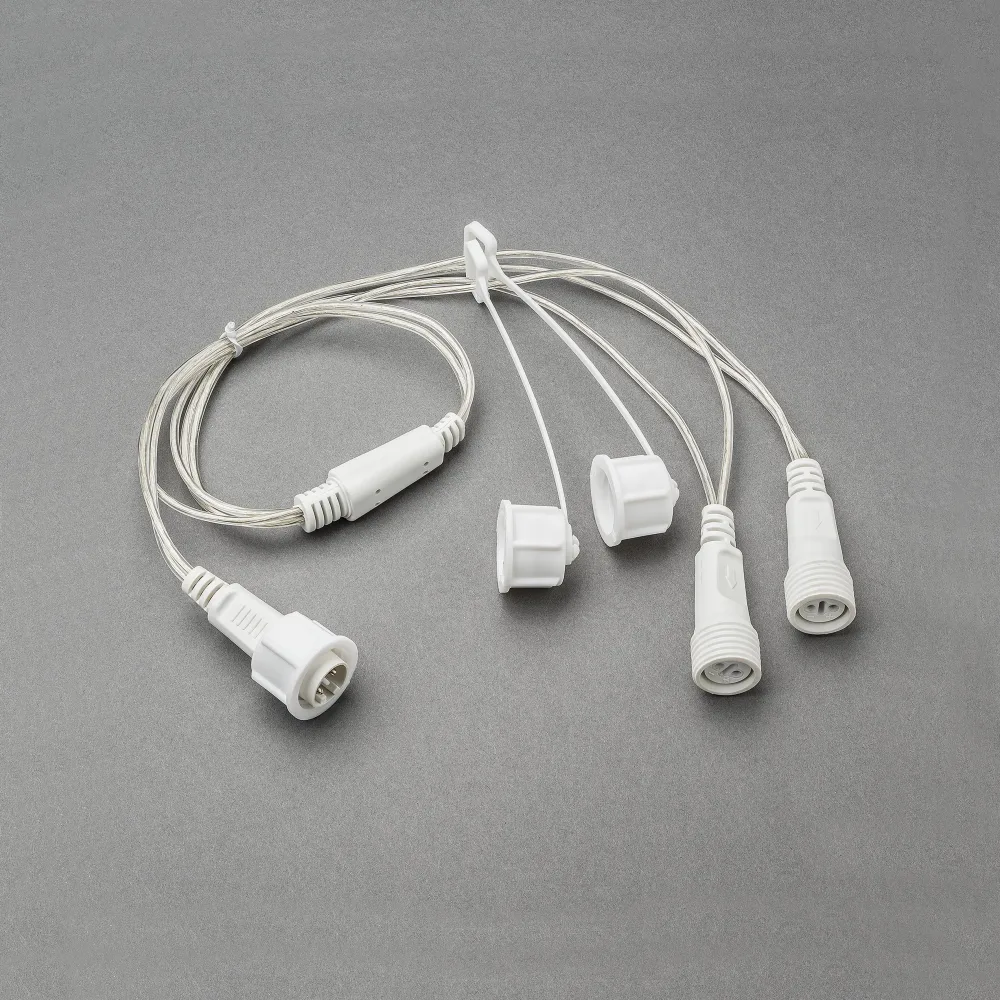 Konstsmide 4802-003 Förgreningskoppling 1-2, 31V Transparent kabel