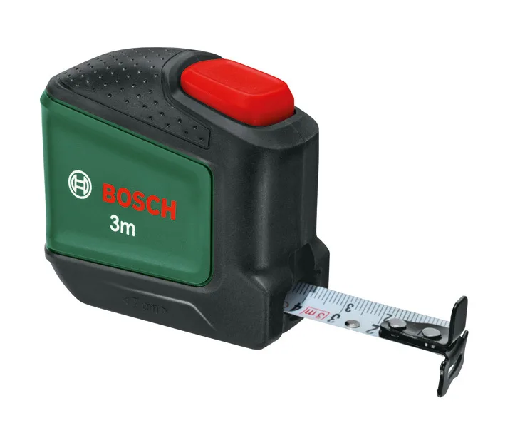 Bosch DIY 1600A032UX Måttband 3 m, på upphängningskort