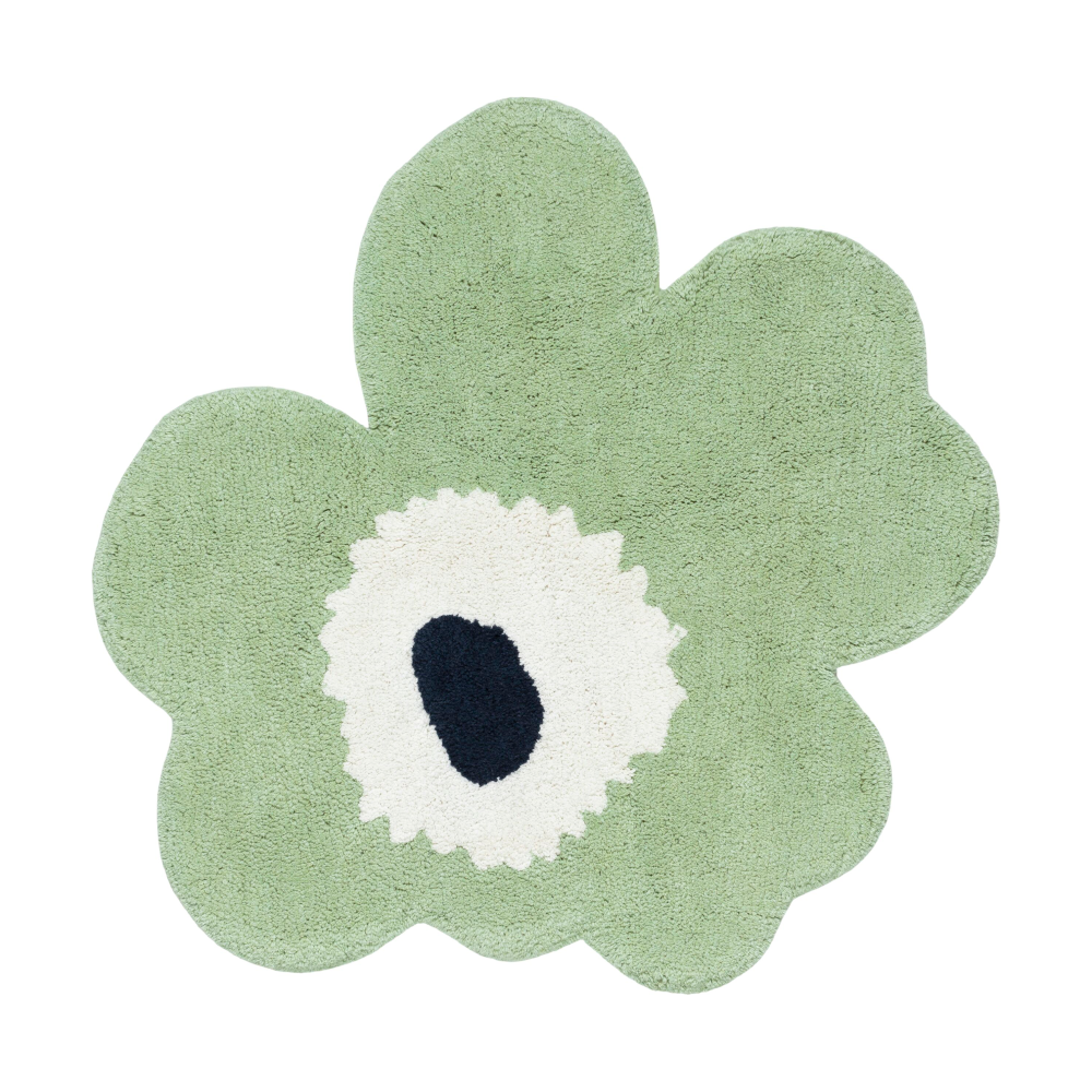 Unikko badrumsmatta 73x74 cm, Sage-off white