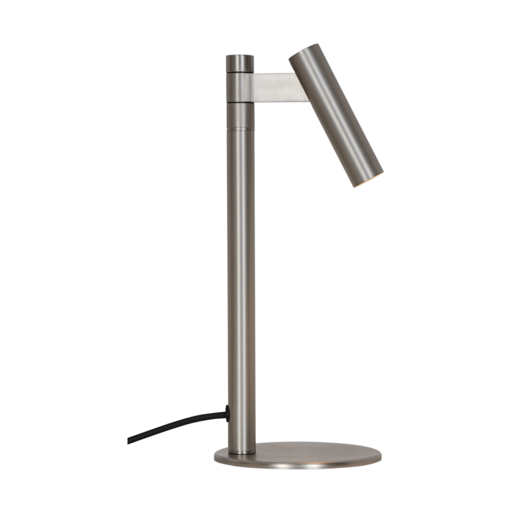 Makoto bordslampa, Satin krom, 37 cm